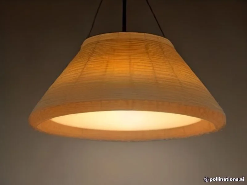 Kap Lampu Gantung Anyaman Bambu Selaawi